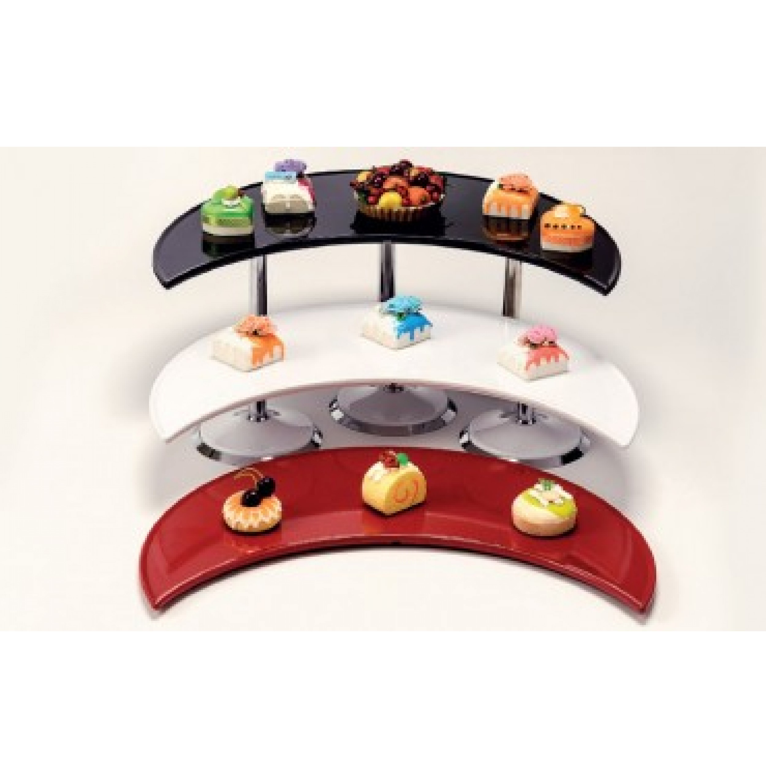 MELAMİN TEPSİLİ TEŞHİR STANDI 59 X 90 X H:21 Cm